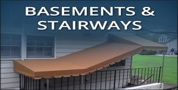 retractable fabric awning